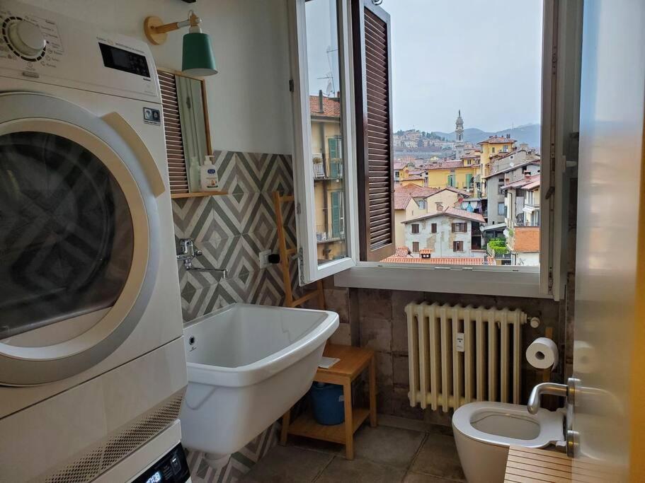 ברגמו "La Me Ca" Intero Appartamento In Centro Con Vista Sui Colli מראה חיצוני תמונה